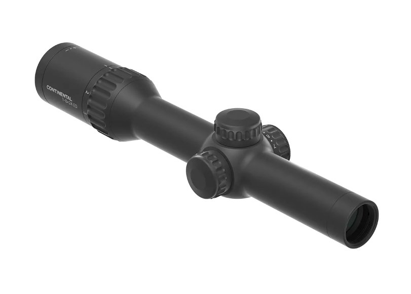 VO LPVO Riflescope CONTINENTAL X8 1–8×24 ED Fiber SFP with X-ACCU Mount – Black