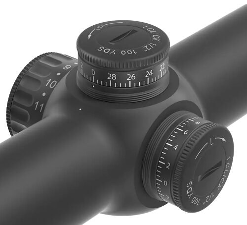 VO LPVO Riflescope CONTINENTAL X8 1–8×24 ED Fiber SFP with X-ACCU Mount – Black