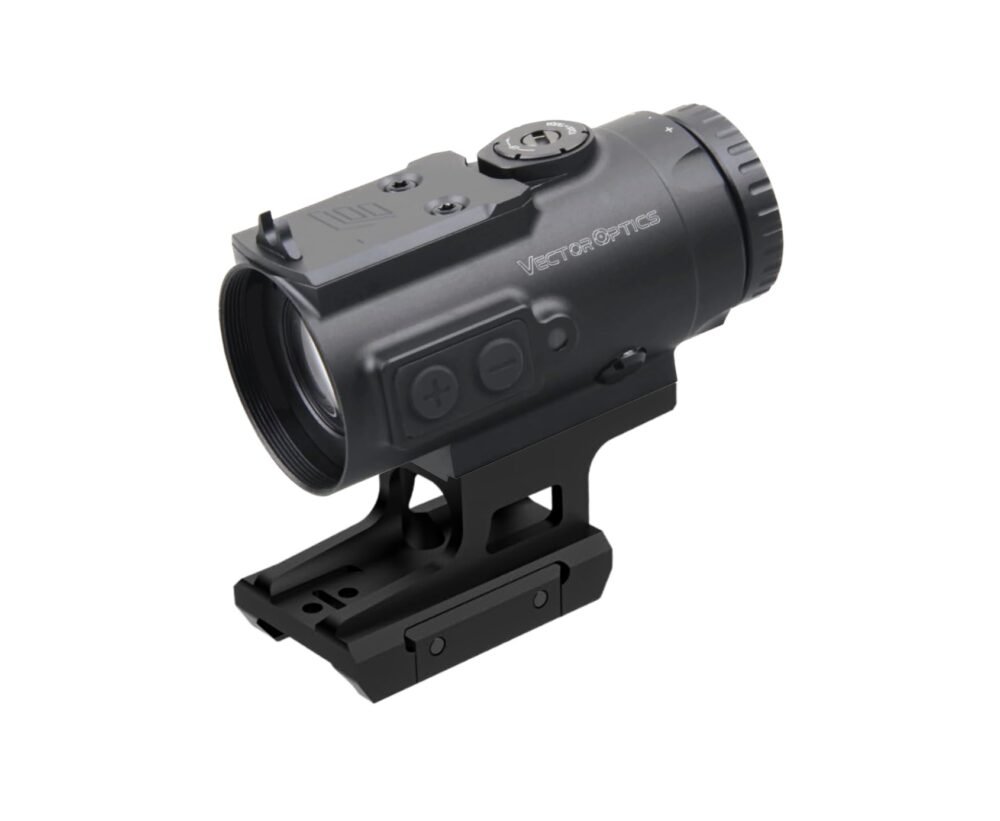 VO PARAGON 4×24 MINI Prism Scope with RUM(TM) HC Mount – Black