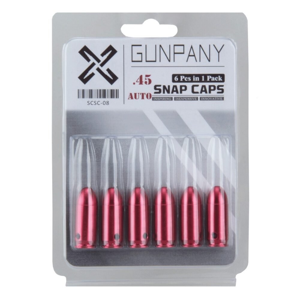 80868 VO SNAP CAP .45 ACP Practice Cartridge, 6 Pieces