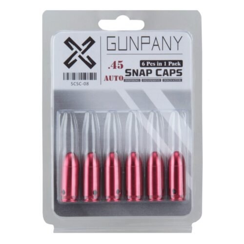 80868 VO SNAP CAP .45 ACP Practice Cartridge, 6 Pieces