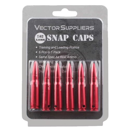VO SNAP CAP 7.62×39 mm Practice Cartridge, 6 Pieces