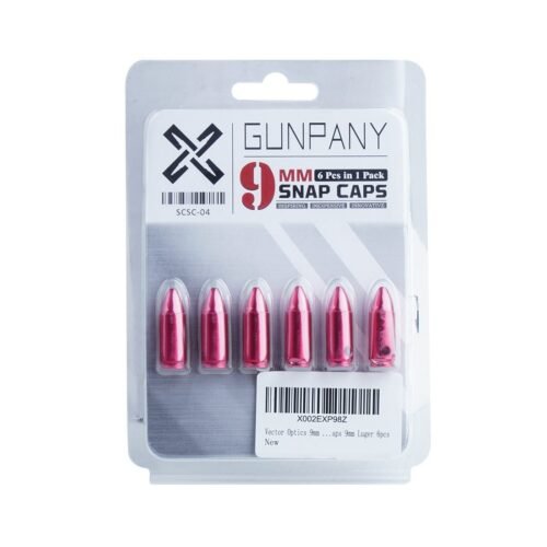VO SNAP CAP 9×19 mm Practice Cartridge, 6 Pieces