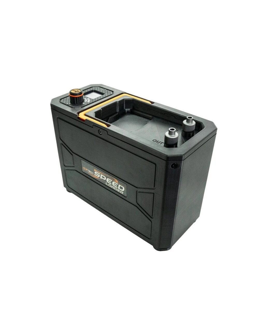 80930 AceTech Magazine Electric Speed Loader, 12 000 BBs – Black