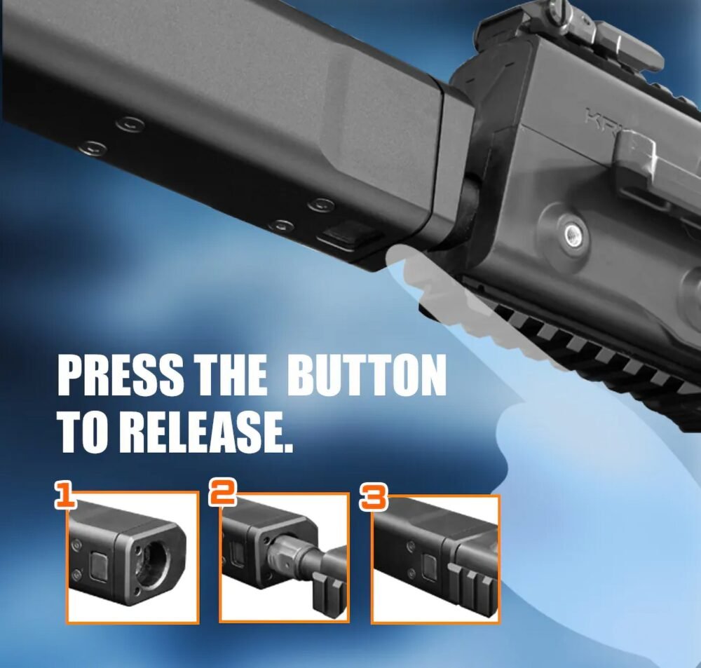 AceTech KRYTAC KRISS VECTOR / THOR Steel Flash Hider, 14 mm CCW