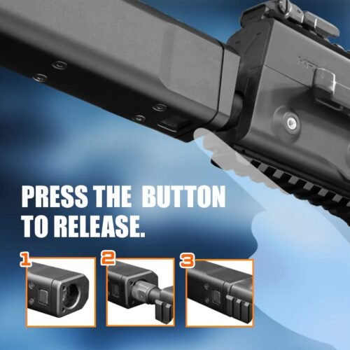 AceTech KRYTAC KRISS VECTOR / THOR Steel Flash Hider, 14 mm CCW