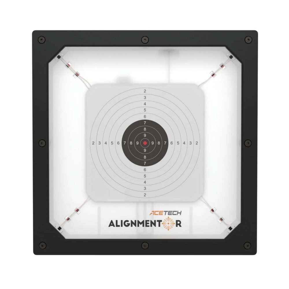 AceTech ALIGNMENTOR Electronic Smart Airsoft Target (26 × 21 cm)