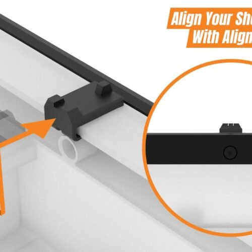 AceTech ALIGNMENTOR Electronic Smart Airsoft Target (26 × 21 cm)