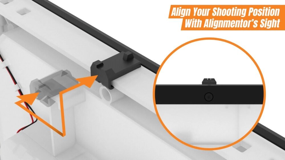 AceTech ALIGNMENTOR Electronic Smart Airsoft Target (40 × 40 cm)