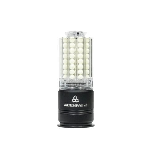 AceTech AceHive 2 40mm Gas Grenade, 80 BBs – Black