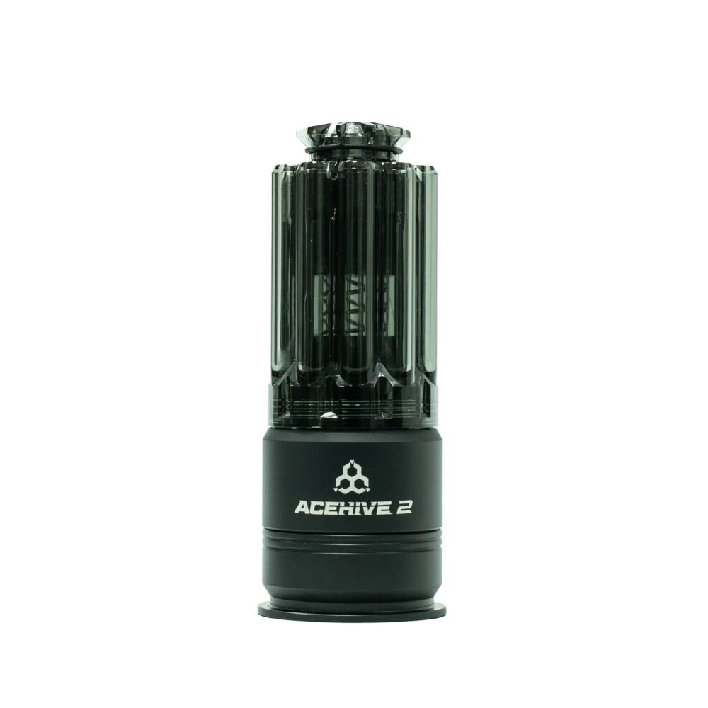 AceTech STARTER PACK 2 plus 1 Set of 40mm AceHive 2 Grenades and Spawner – Black