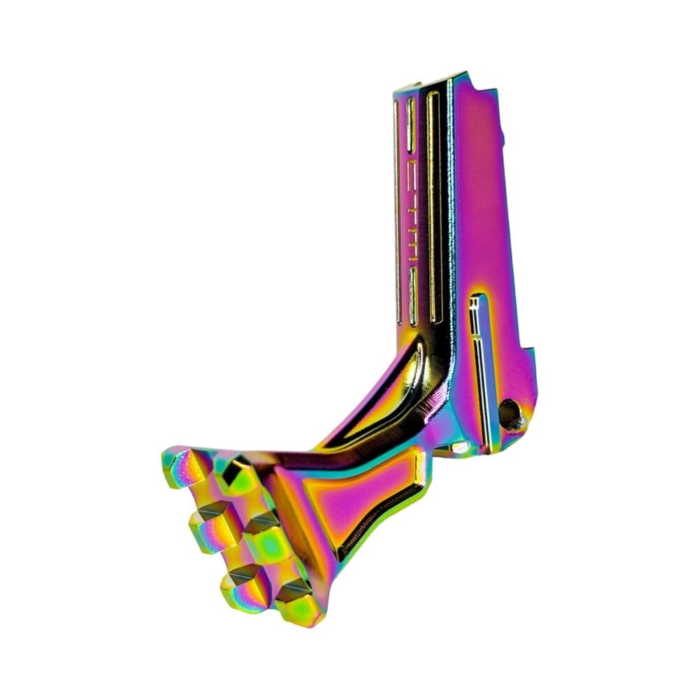 CTM CNC Hi-Capa UnderMount RIS Rail Stock Adapter – Electroplated Rainbow