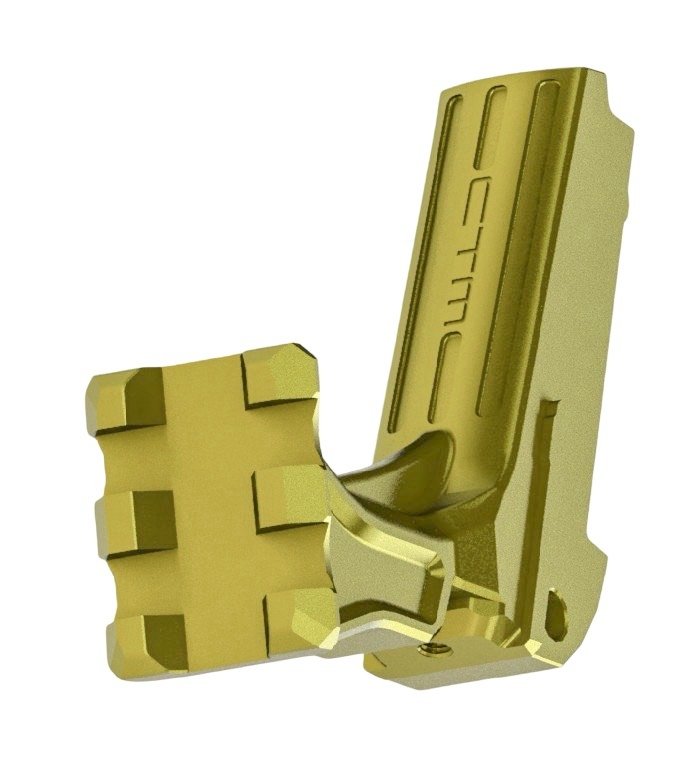 CTM CNC Hi-Capa UnderMount RIS Rail Stock Adapter – Gold