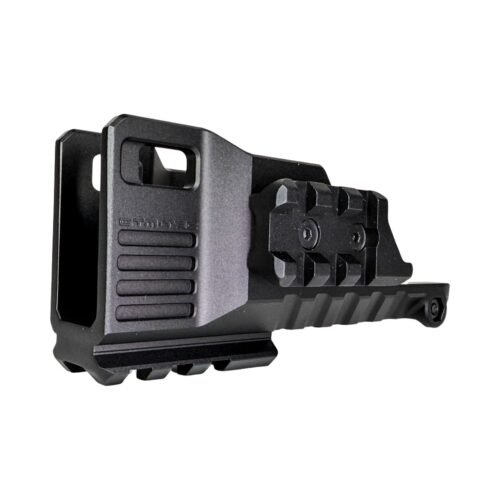 CTM AAP-01 M4XIMUS Kit CNC Extended Rail Blast Shield – Black