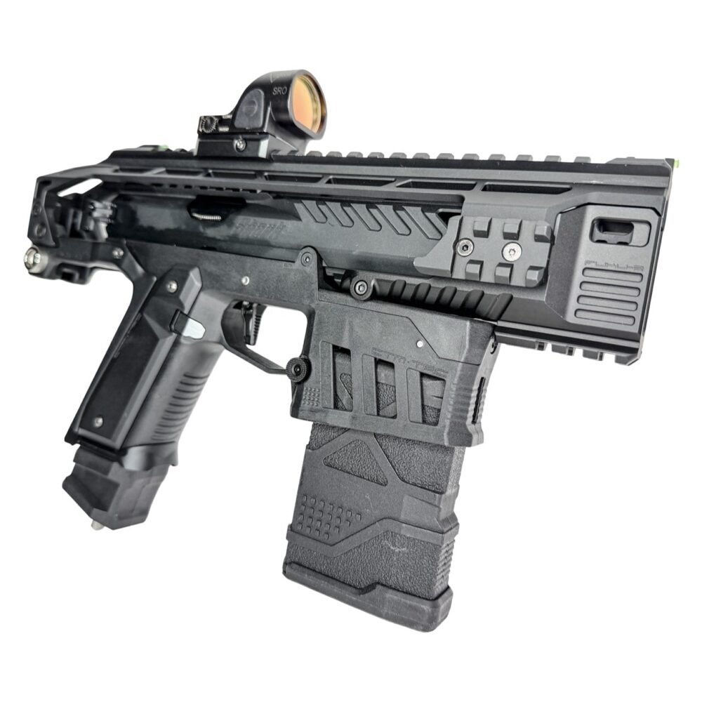 CTM AAP-01 M4XIMUS Kit CNC Extended Rail Blast Shield – Black