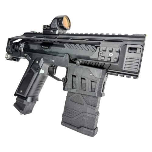 CTM AAP-01 M4XIMUS Kit CNC Extended Rail Blast Shield – Black