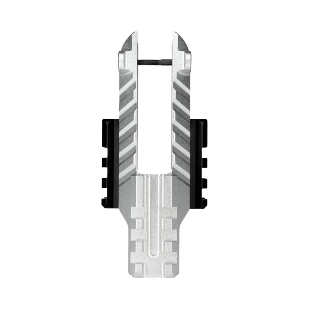 CTM AAP-01 M4XIMUS Kit CNC Extended Rail Blast Shield – Silver