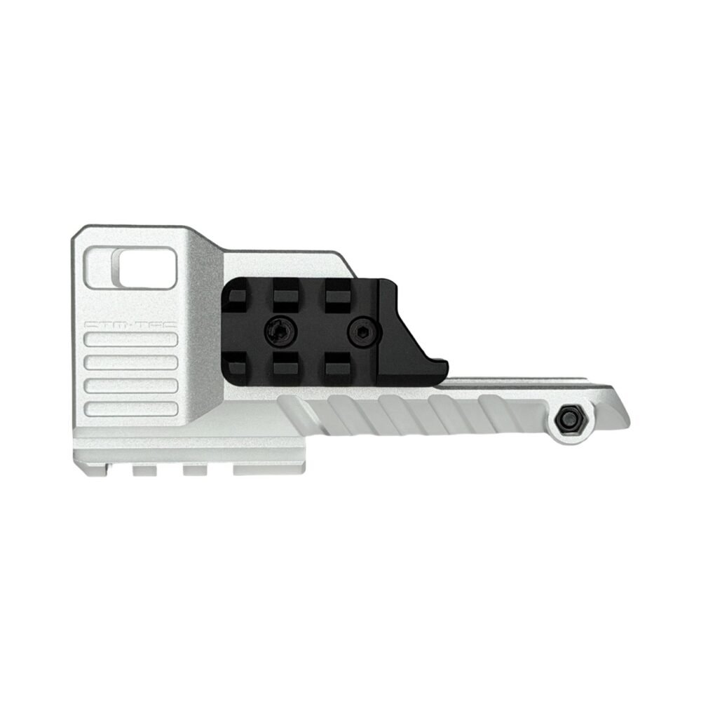 CTM AAP-01 M4XIMUS Kit CNC Extended Rail Blast Shield – Silver