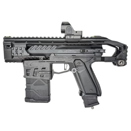 CTM AAP-01 M4XIMUS Kit CNC Extended Rail Blast Shield – Silver