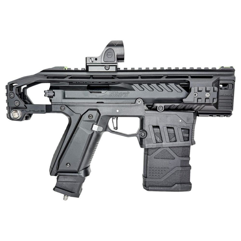 CTM AAP-01 M4XIMUS Kit CNC Extended Rail Blast Shield – Silver