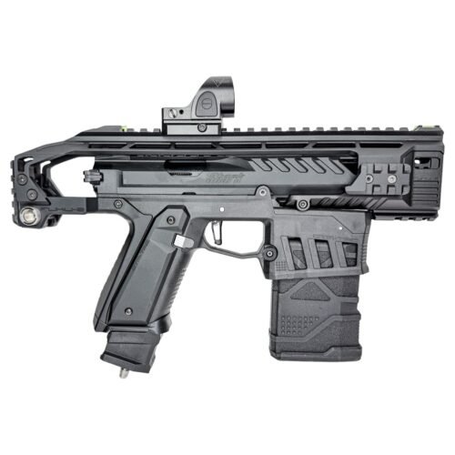 CTM AAP-01 M4XIMUS Kit CNC Extended Rail Blast Shield – Silver