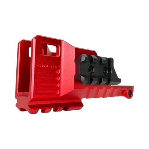 CTM AAP-01 M4XIMUS Kit CNC Extended Rail Blast Shield – Red
