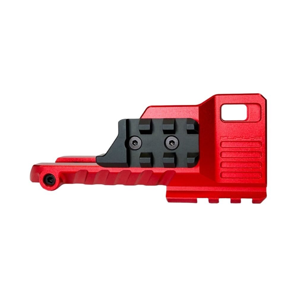 CTM AAP-01 M4XIMUS Kit CNC Extended Rail Blast Shield – Red