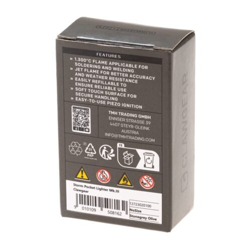 81155 CLAWGEAR Storm Mk.III Pocket Lighter – Green