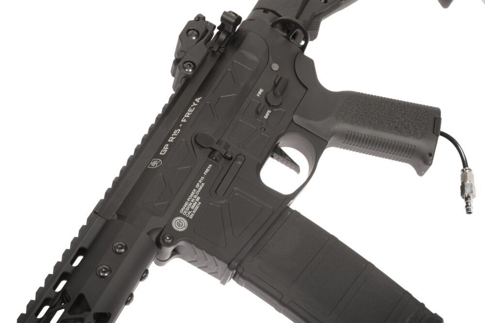 Delta Armory GP FREYA R15 SKELETON 13" HPA Pulsar D, TITAN II – Black