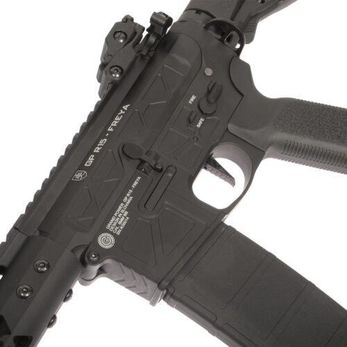 Delta Armory GP FREYA R15 SKELETON 13" HPA Pulsar D, TITAN II – Black