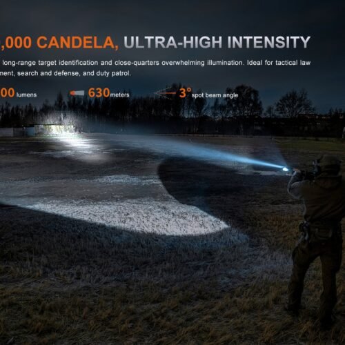 FENIX GL30R Tactical Flashlight with Remote Switch – Black