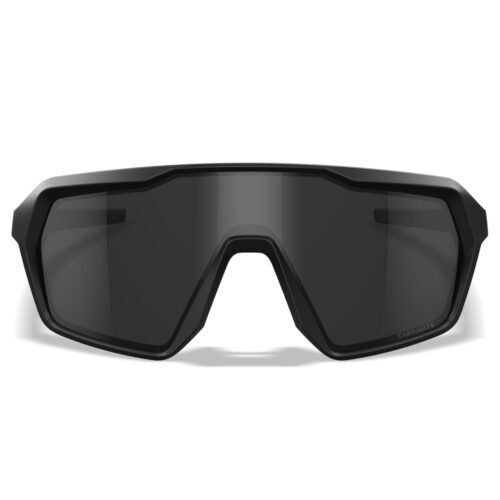 WILEY X CITADEL CAPTIVATE(TM) Shooting Glasses (Smoke Lens) – Black