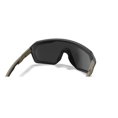 WILEY X CITADEL CAPTIVATE(TM) Shooting Glasses (Tungsten Lens) – Black