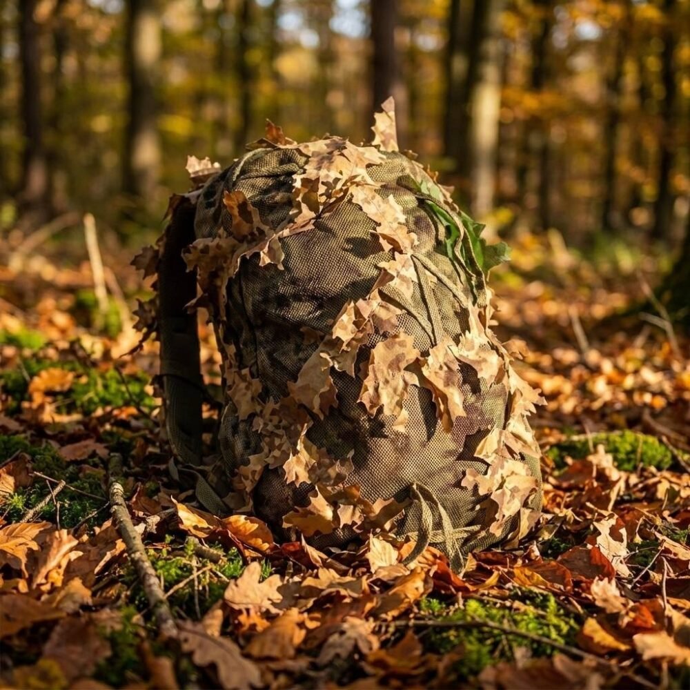 KMCS Pack Cover with 3D Leaves (XL) – Next-Gen Brown