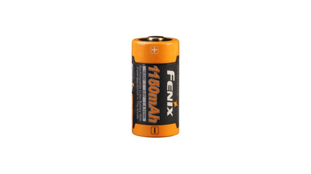 FENIX Rechargeable Li-ion Battery RCR123A 3.6V - 1150 mAh