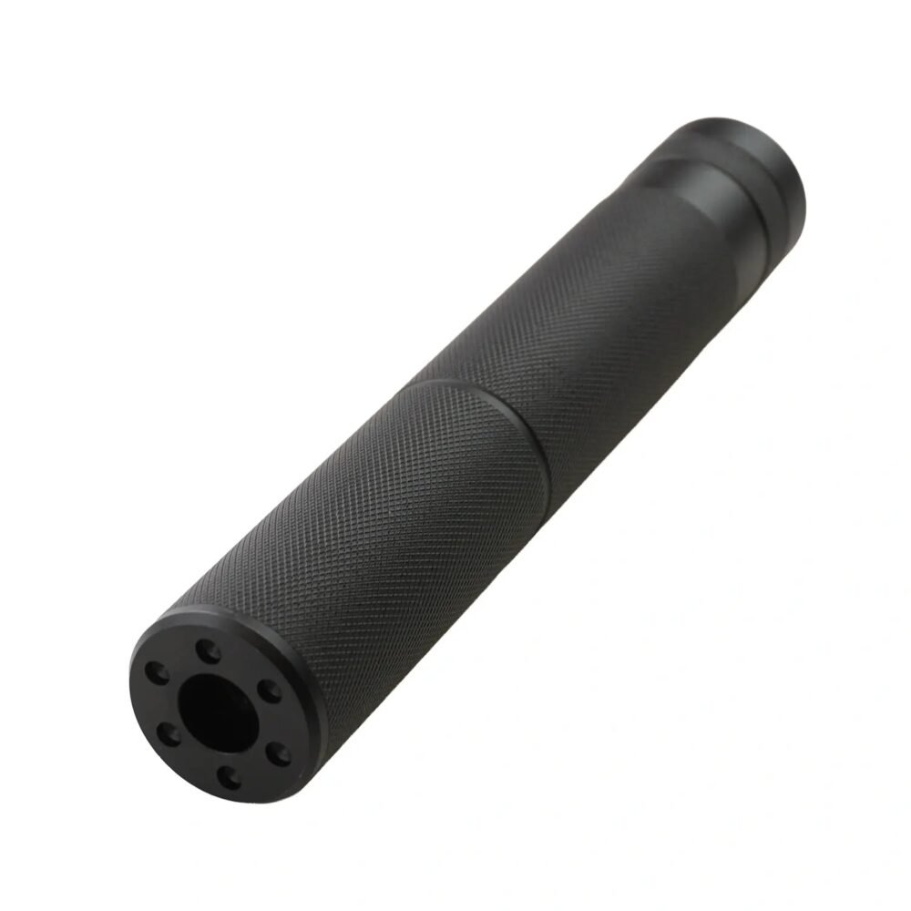 EPeS Sound Suppressor 32 × 195 mm with Inserts, Knurling – Black