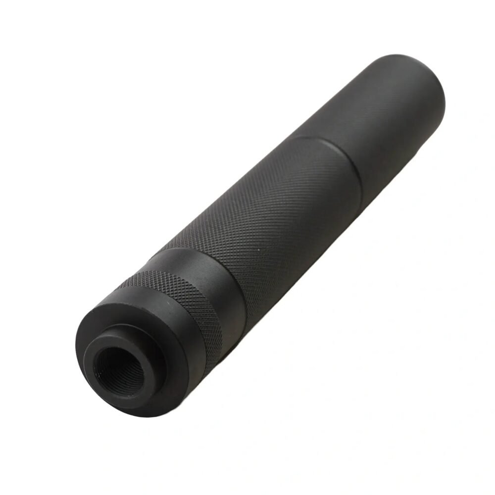 EPeS Sound Suppressor 32 × 195 mm with Inserts, Knurling – Black