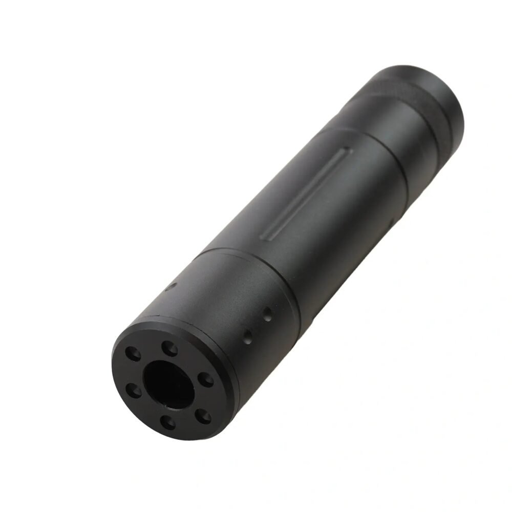 EPeS Sound Suppressor 32 × 150 mm with Inserts, Grooves – Black