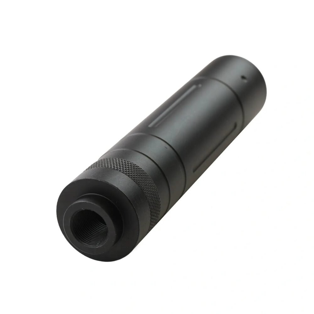EPeS Sound Suppressor 32 × 150 mm with Inserts, Grooves – Black
