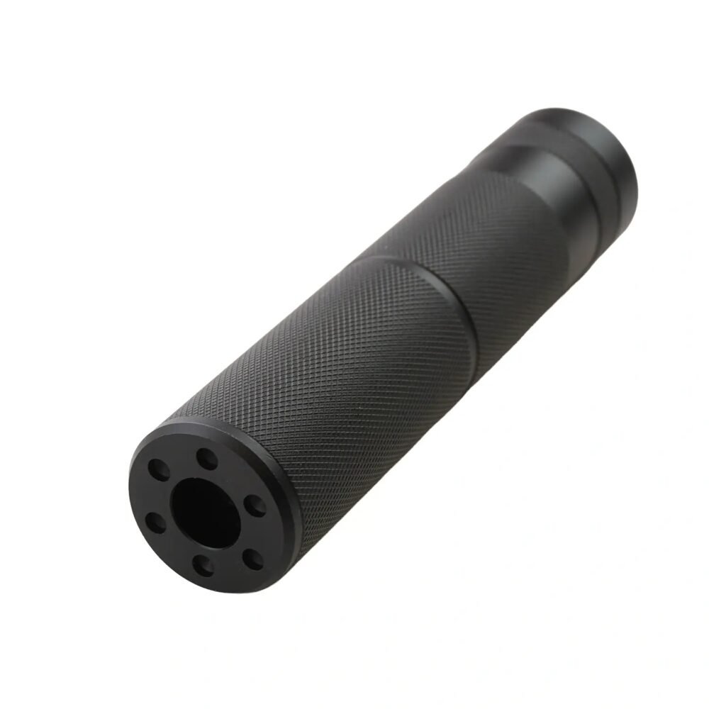 EPeS Sound Suppressor 32 × 150 mm with Inserts, Knurling – Black
