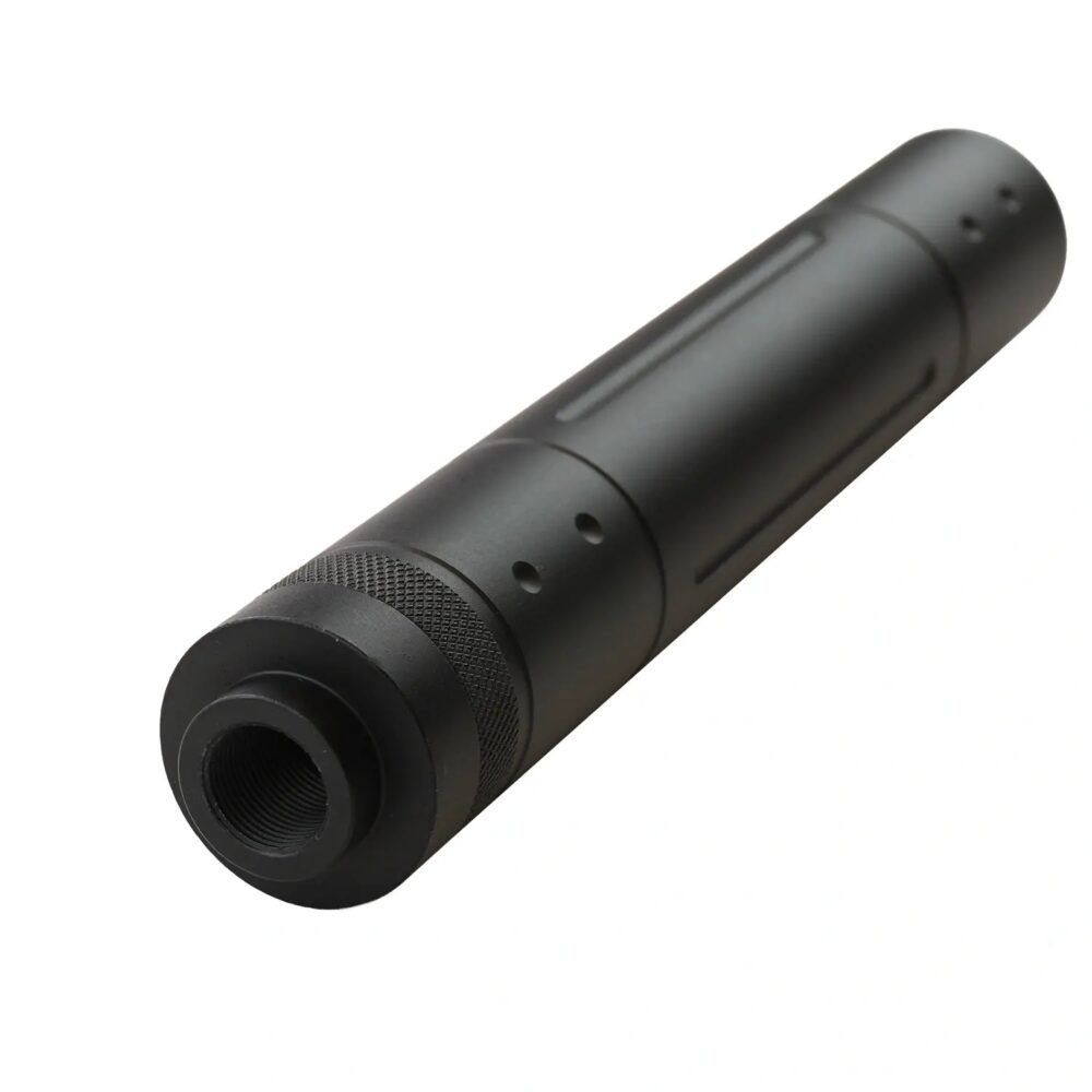 EPeS Sound Suppressor 32 × 195 mm with Inserts, Grooves – Black