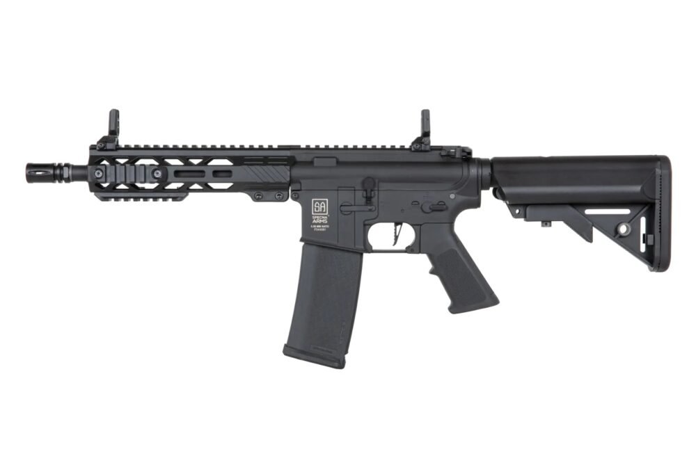 SA M4 CQB M-LOK Gen2 (SA-F08 FLEX(TM) HAL ETU(TM)) – Black