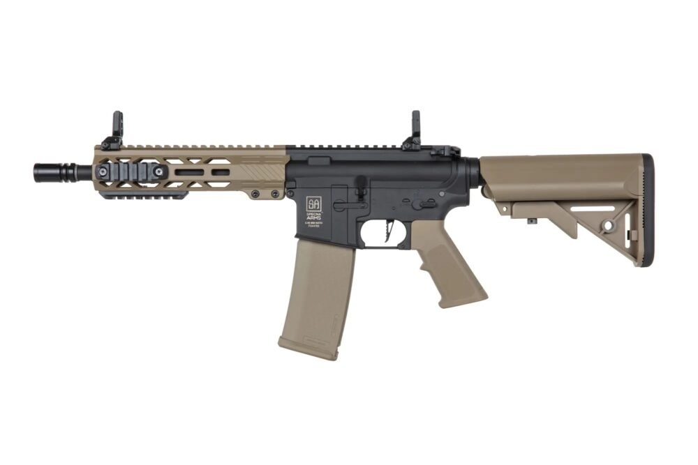 SA M4 CQB M-LOK Gen2 (SA-F08 FLEX(TM) HAL ETU(TM)) – Half-Tan