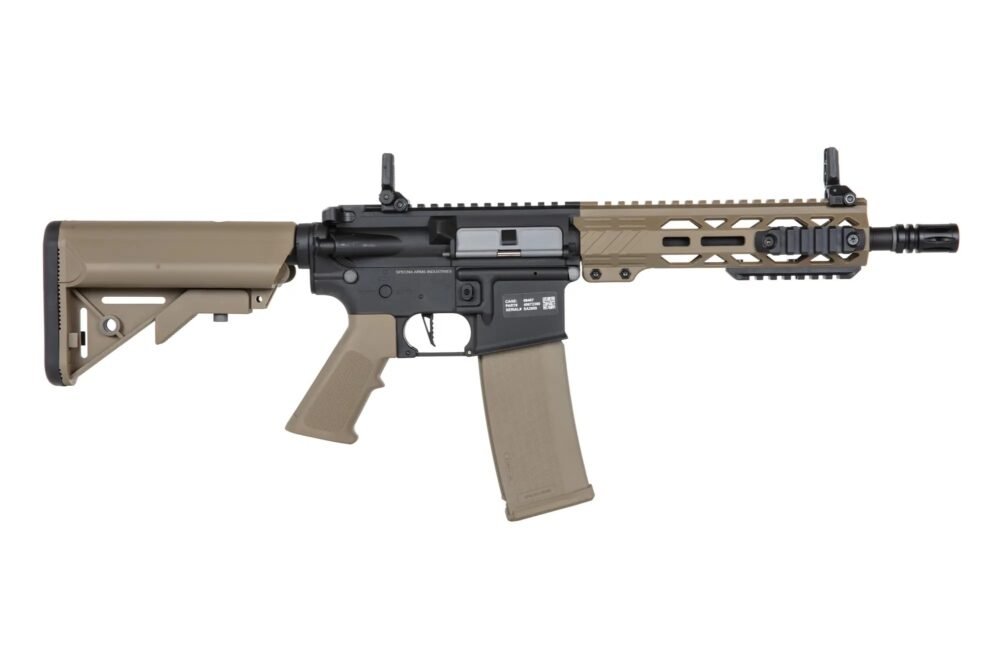 SA M4 CQB M-LOK Gen2 (SA-F08 FLEX(TM) HAL ETU(TM)) – Half-Tan