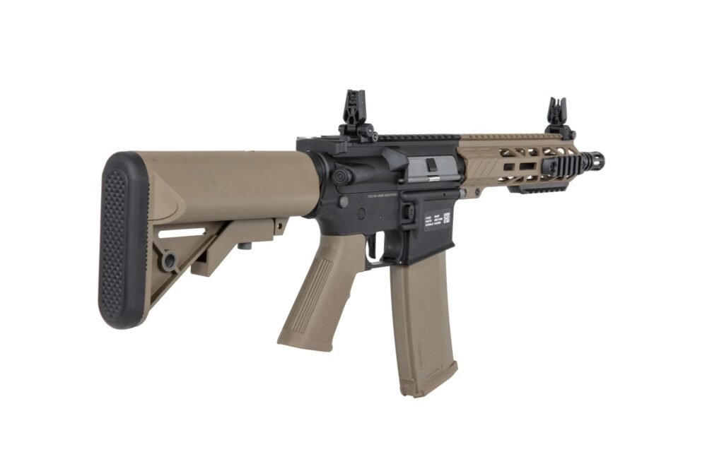 SA M4 CQB M-LOK Gen2 (SA-F08 FLEX(TM) HAL ETU(TM)) – Half-Tan