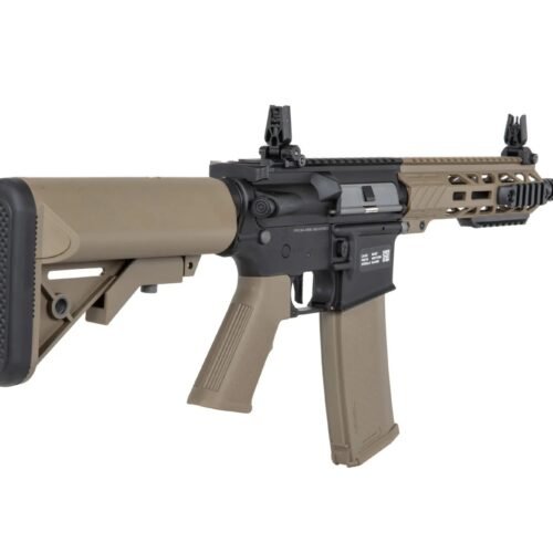 SA M4 CQB M-LOK Gen2 (SA-F08 FLEX(TM) HAL ETU(TM)) – Half-Tan