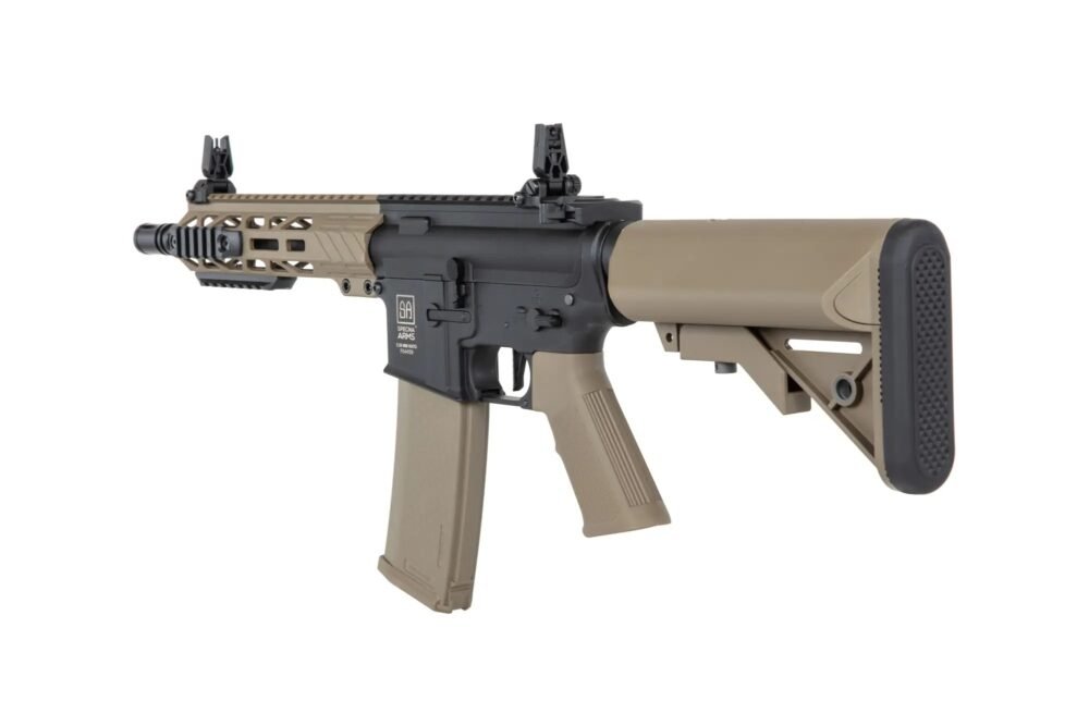SA M4 CQB M-LOK Gen2 (SA-F08 FLEX(TM) HAL ETU(TM)) – Half-Tan