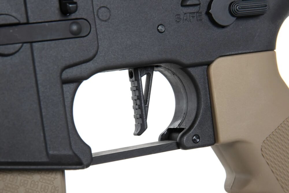 SA M4 CQB M-LOK Gen2 (SA-F08 FLEX(TM) HAL ETU(TM)) – Half-Tan