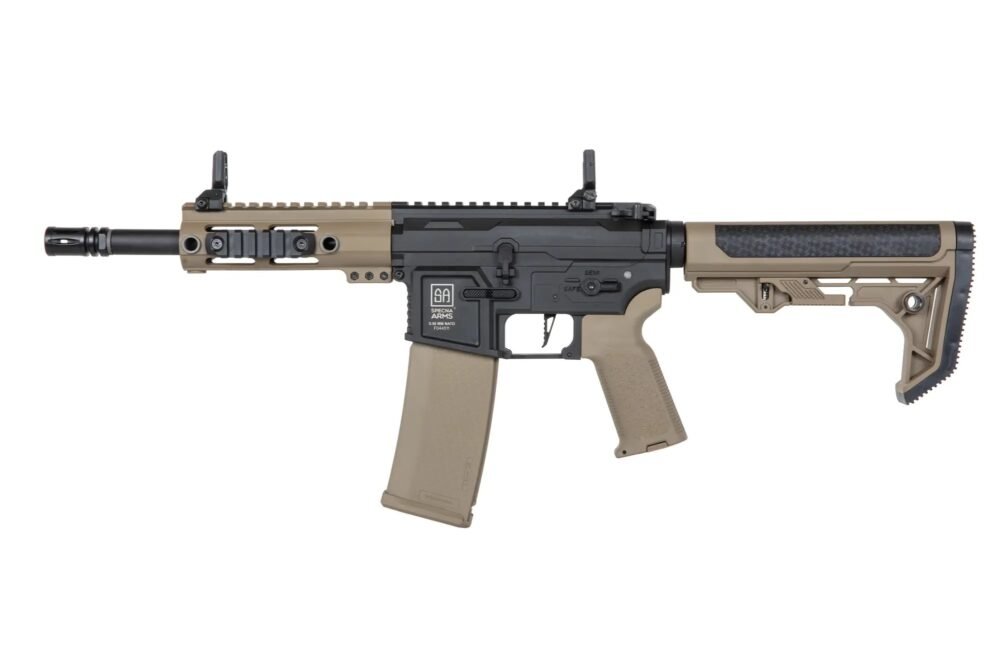 SA M4 CQB RL M-LOK Gen2 (SA-F04-RL FLEX(TM) HAL ETU(TM)) – Half-Tan