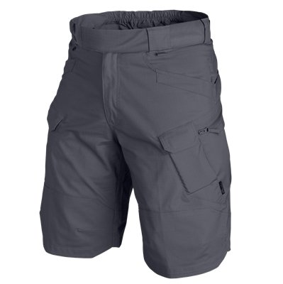 81915 HELIKON UTS 11" PolyCotton Stretch Ripstop Shorts – Grey